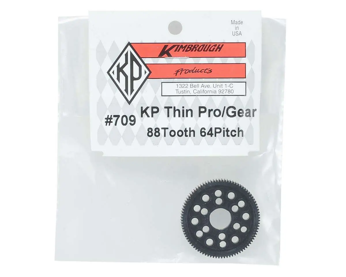Kimbrough 64P 88T Pro Thin Spur Gear 1