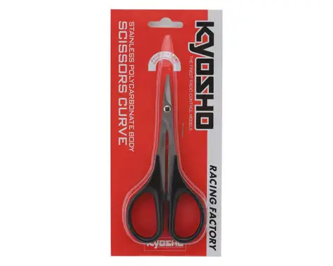 Kyosho Krf Stainless Curved Lexan Body Scissors 1