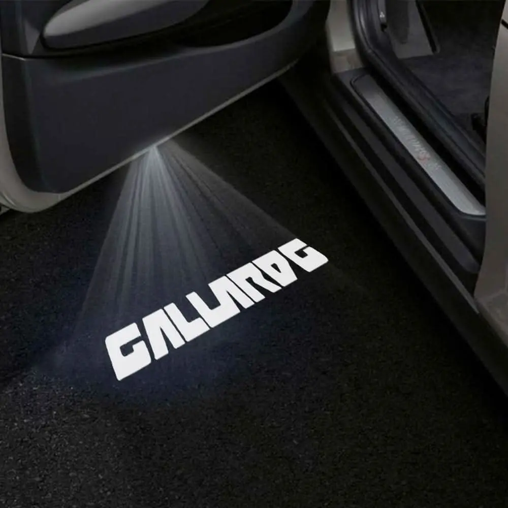 Lamborghini Gallardo Premium Door Puddle Lights Multiple Designs 2004-2014 1