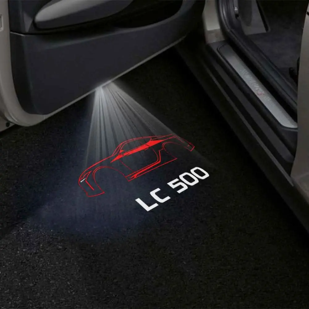 Lexus Lc Premium Door Puddle Lights Multiple Designs 2017-2025 1