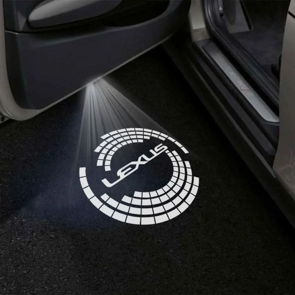 Lexus Nx 2Nd Gen Az20 Premium Door Puddle Lights Multiple Designs 2022-2025 6