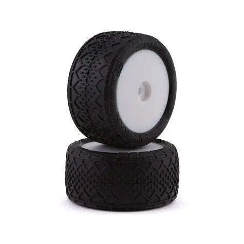 Losi Mini-B Rear Bk Bar Wheels/Tires 1