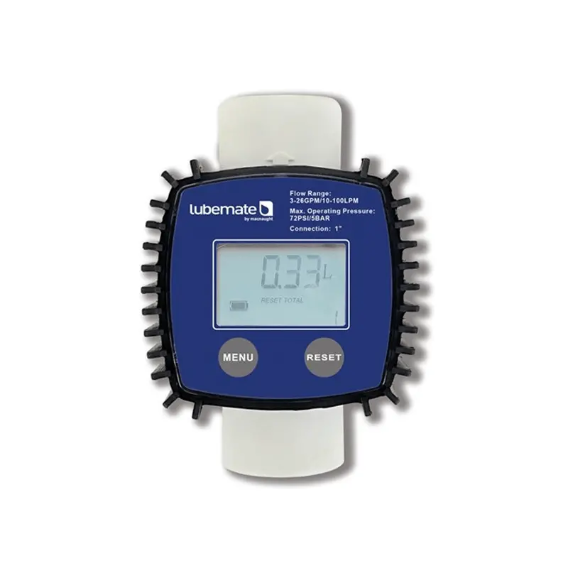 Macnaught 1" Digital Turbine Meter 1