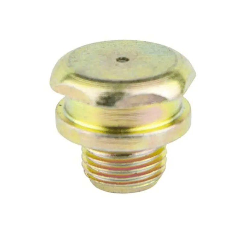 Macnaught Straight Button Head Nipple 1/4" - 19 Bspt 50-Pack 1