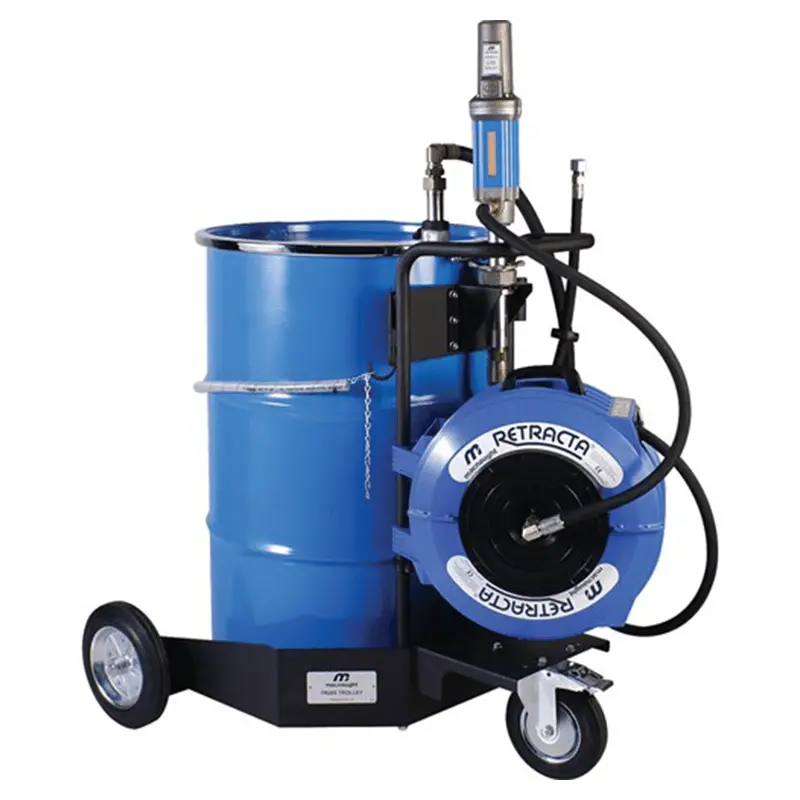 Macnaught Trolley Based 3:1 R-Series Oil Dispensing Pump Kit 1