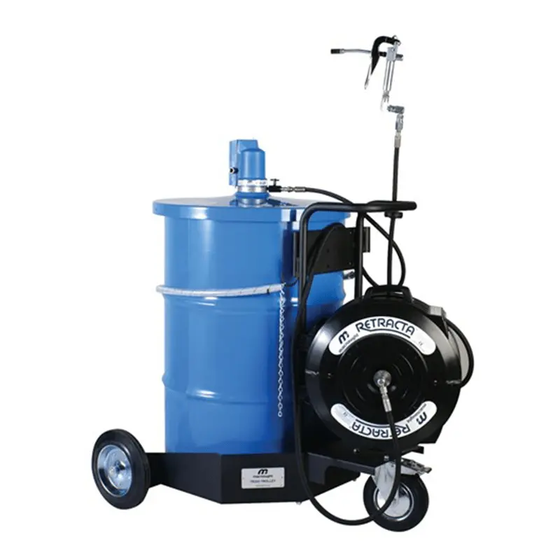 Macnaught Trolley Based Portable Greasing System 180Kg 1
