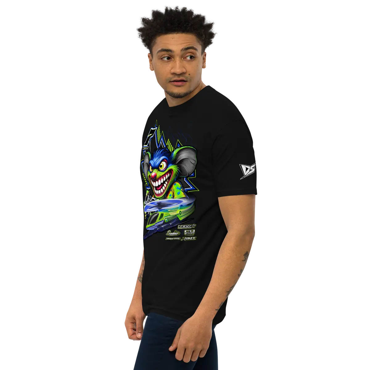 Custom Designed Men’S Premium Heavyweight Tee For Flyers & Enthusiasts Of Rc Helicopters! 9