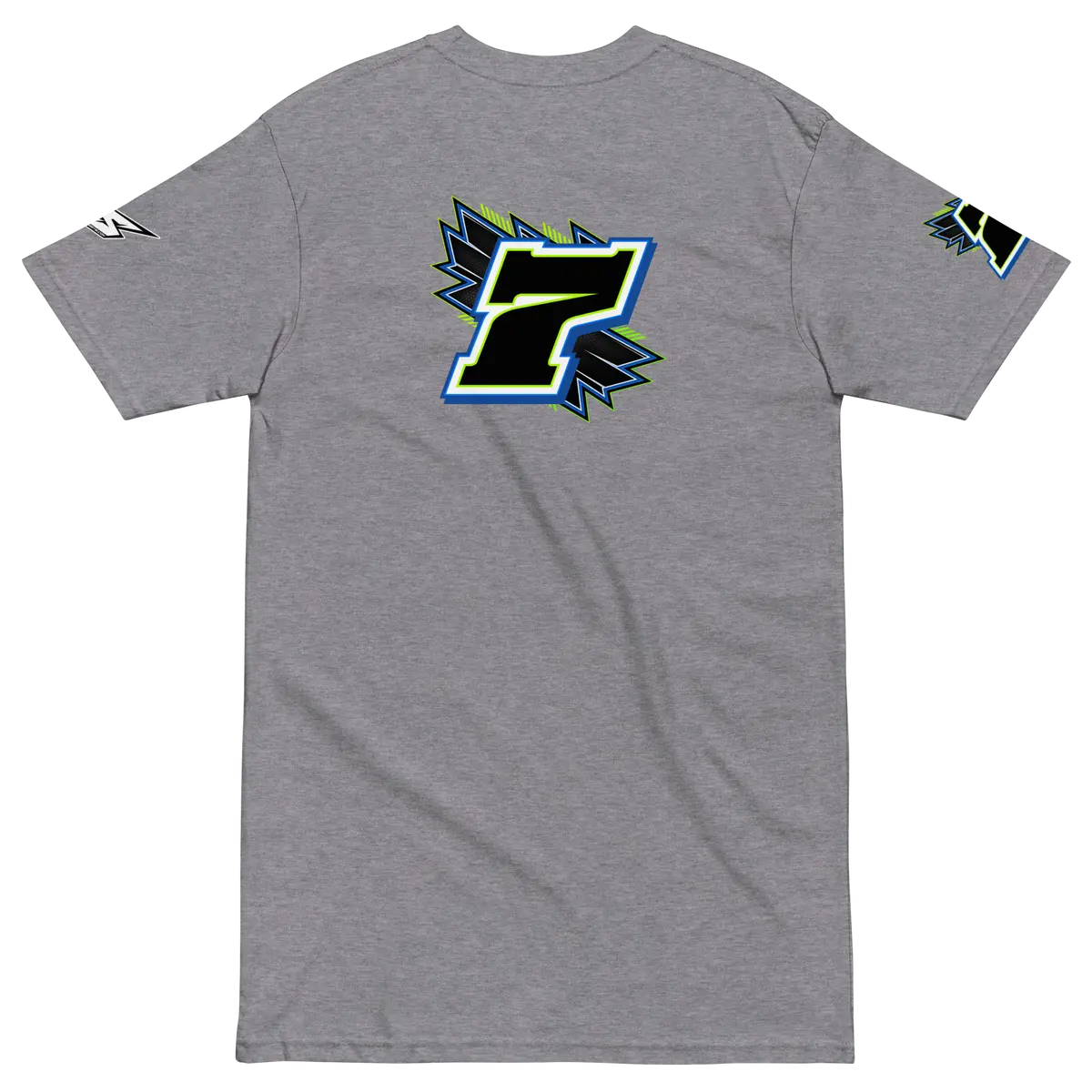 Custom Designed Men’S Premium Heavyweight Tee For Flyers & Enthusiasts Of Rc Helicopters! 6