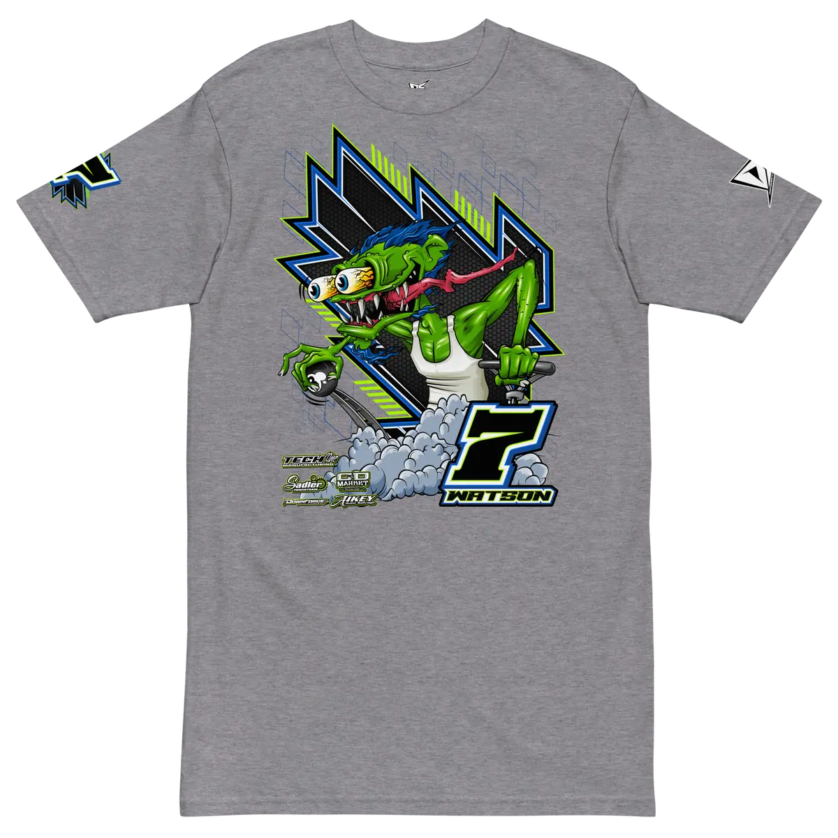 'Need For Speed' Custom Designed Men’S Premium Heavyweight Tee For Rc Racing V4 15