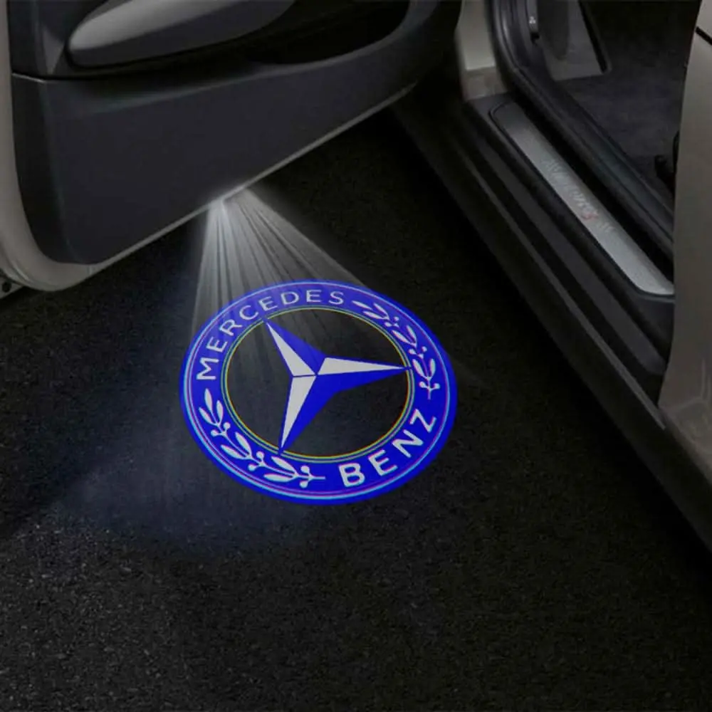 Mercedes-Benz E-Class 5Th Gen C238 Coupe 2 Doors Premium Door Puddle Lights Multiple Designs 2018-2023 6