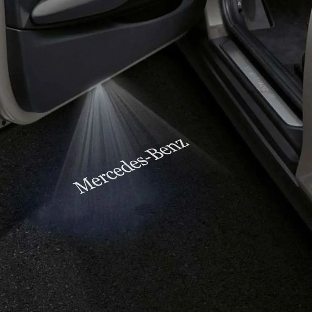 Mercedes-Benz Gls-Class 2Nd Gen X166 Premium Door Puddle Lights Multiple Designs 2013-2019 14