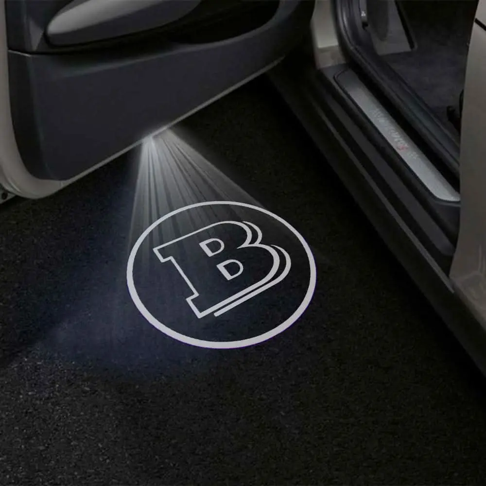 Mercedes-Benz E-Class 2Nd Gen W210 Premium Door Puddle Lights Multiple Designs 1995-2002 12