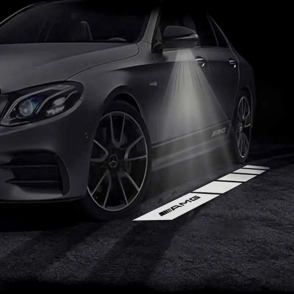 Mercedes-Benz B-Class 3Rd Gen W247 Premium Side Wing Mirror Puddle Lights Multiple Designs 2019-2021 1