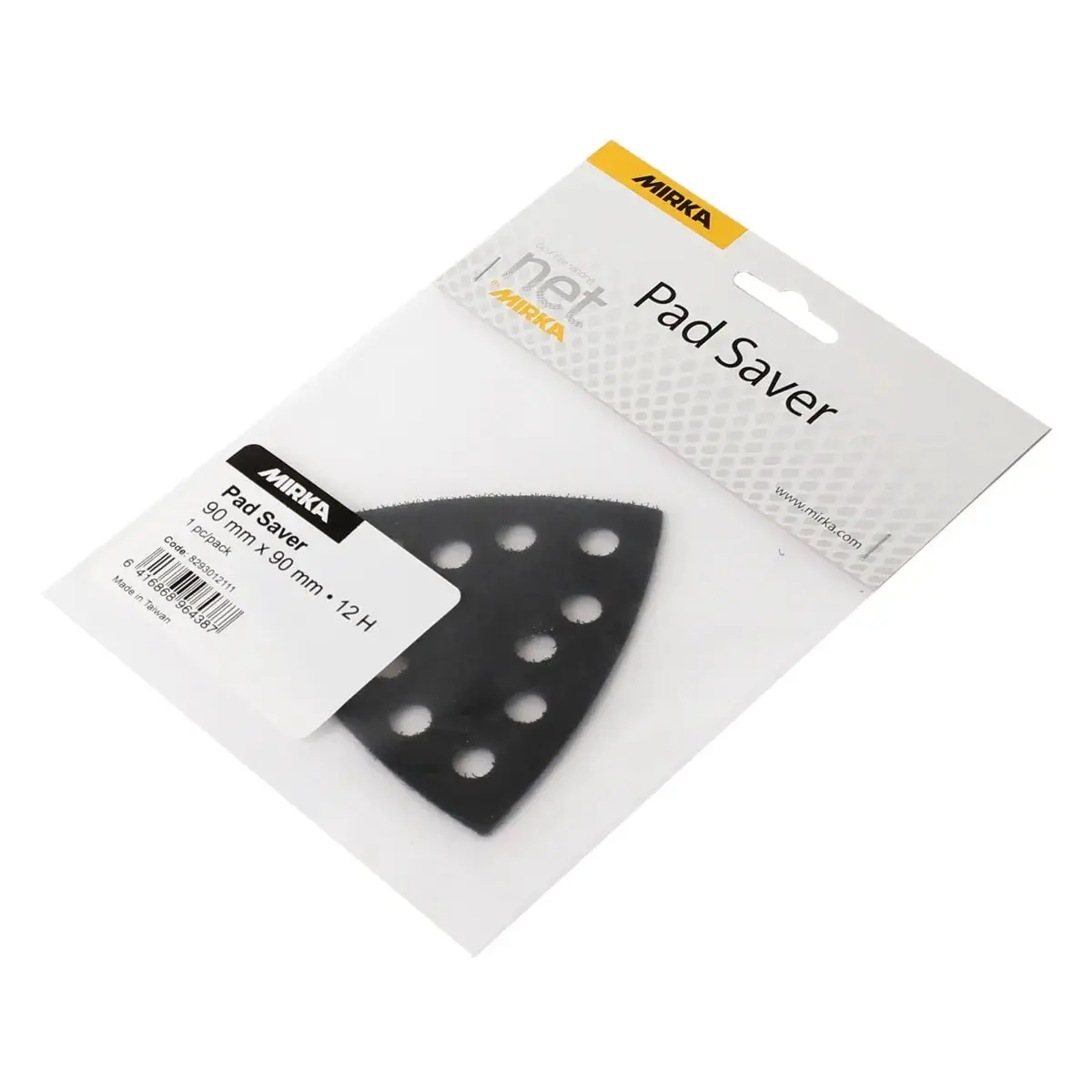Mirka 12 Holes Triangle Pad Saver 90 X 90 X 90Mm 1