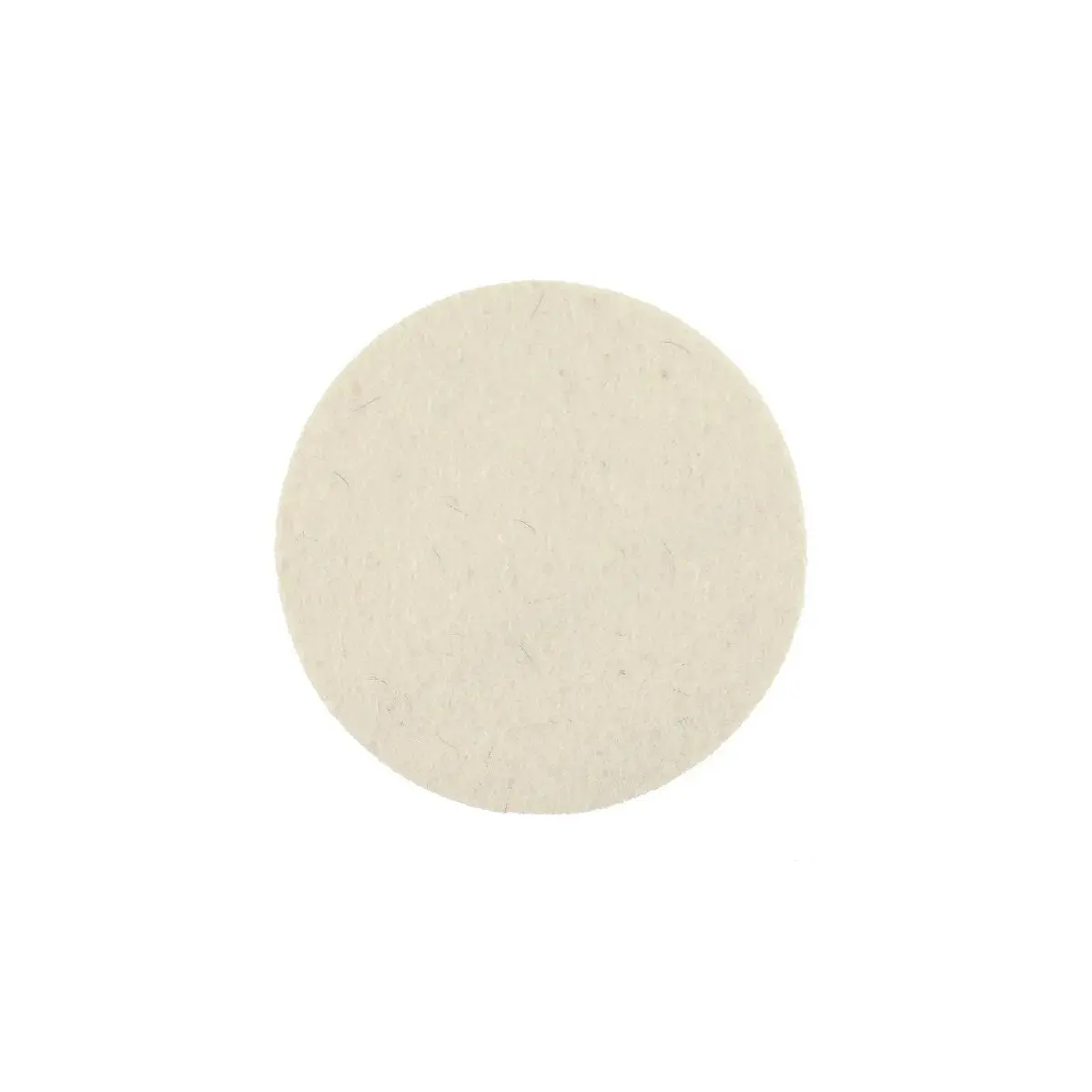 Mirka 125Mm Polishing Felt Pad White 2-Pack 1