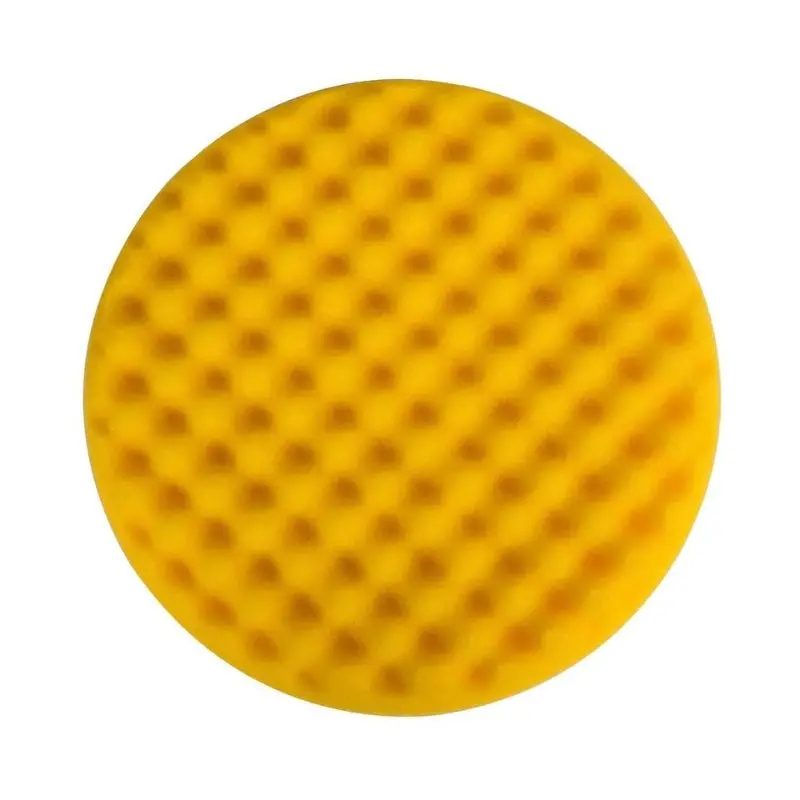 Mirka 150Mm Polishing Foam Pad Yellow Waffle 2-Pack 1