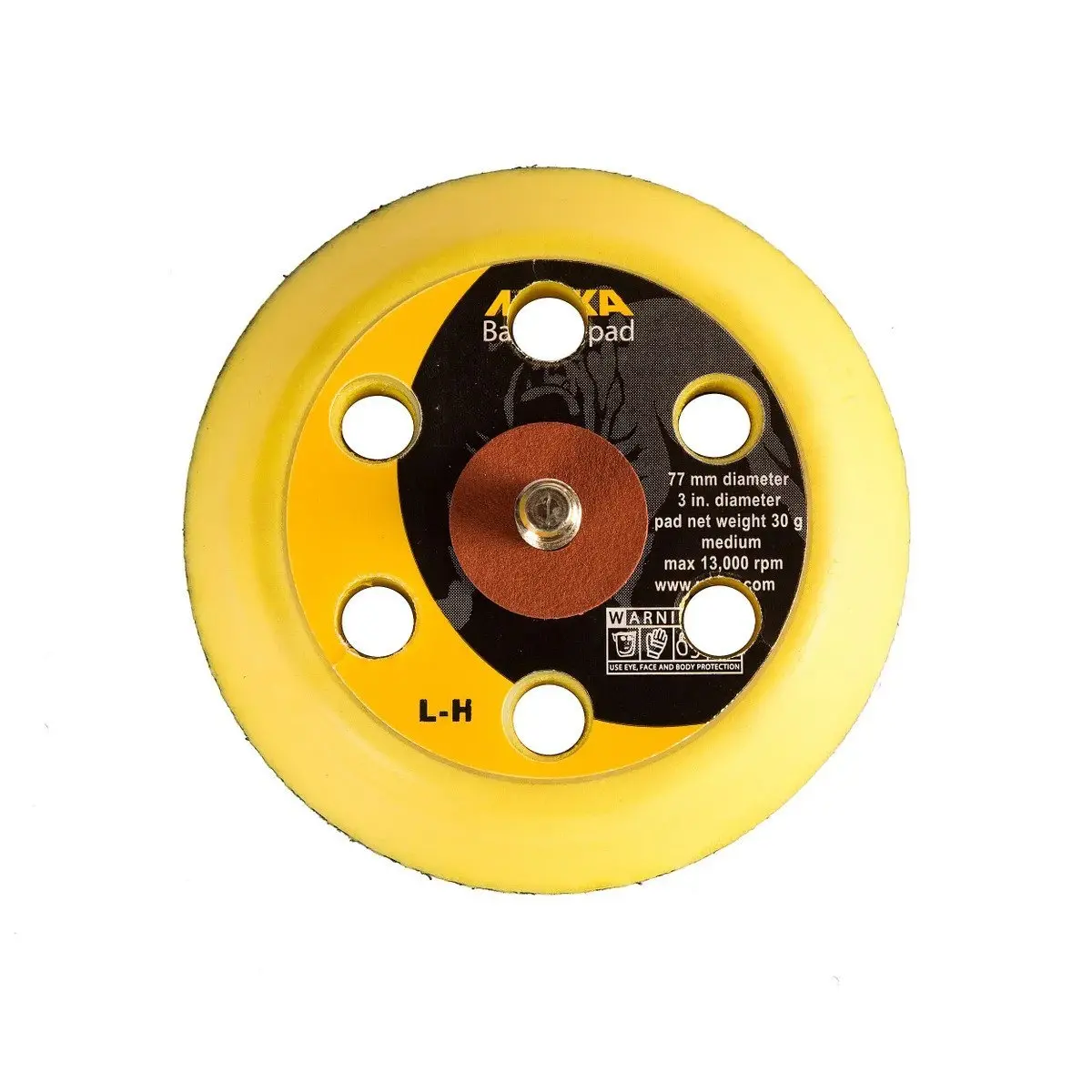 Mirka 6 Holes 77Mm Medium Backing Pad 1