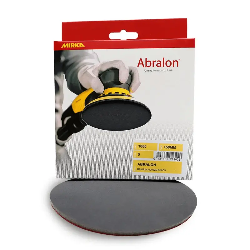 Mirka Abralon Foam Abrasive Disc 150Mm 5-Pack 1