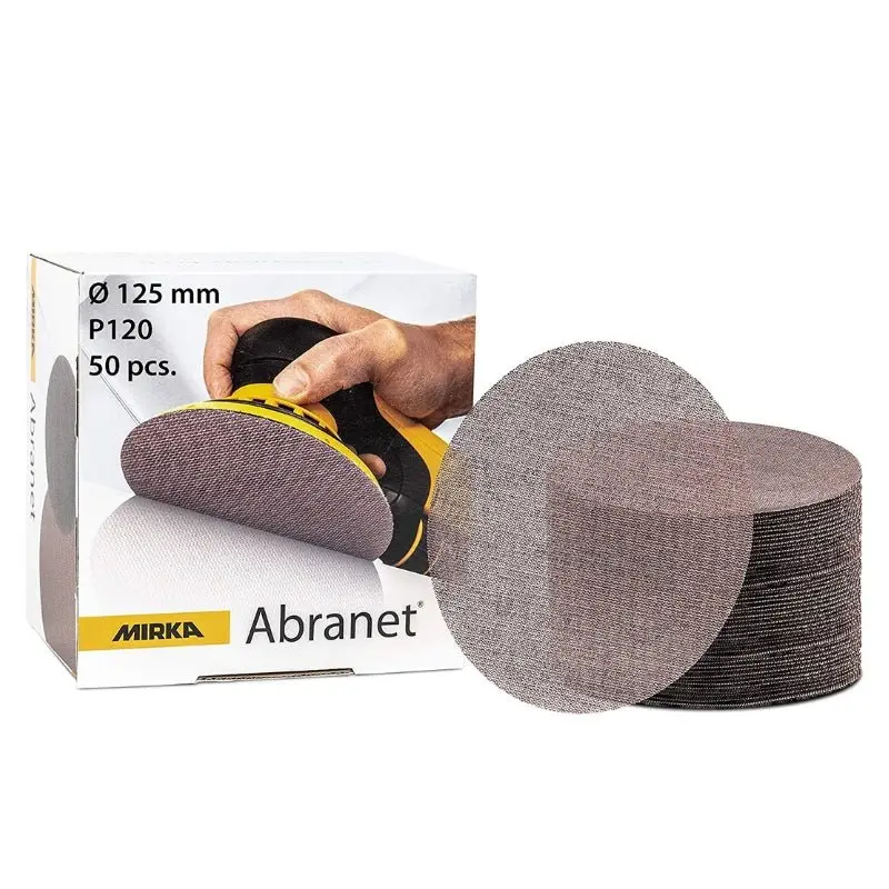 Mirka Abranet 125Mm Disc Abrasives 50-Pack 1