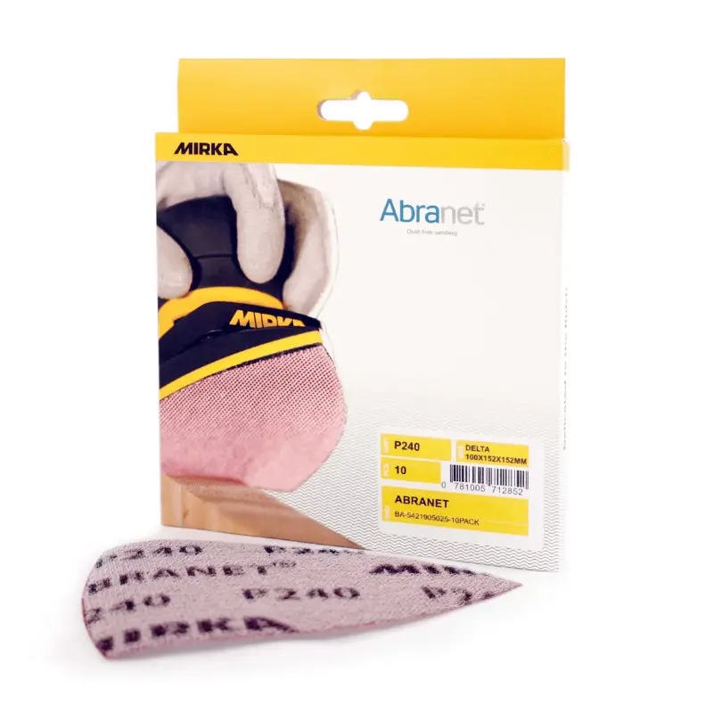 Mirka Abranet Abrasive Fior Deos Delta 100Mm X 152Mm X 152Mm - 10 Pack 1