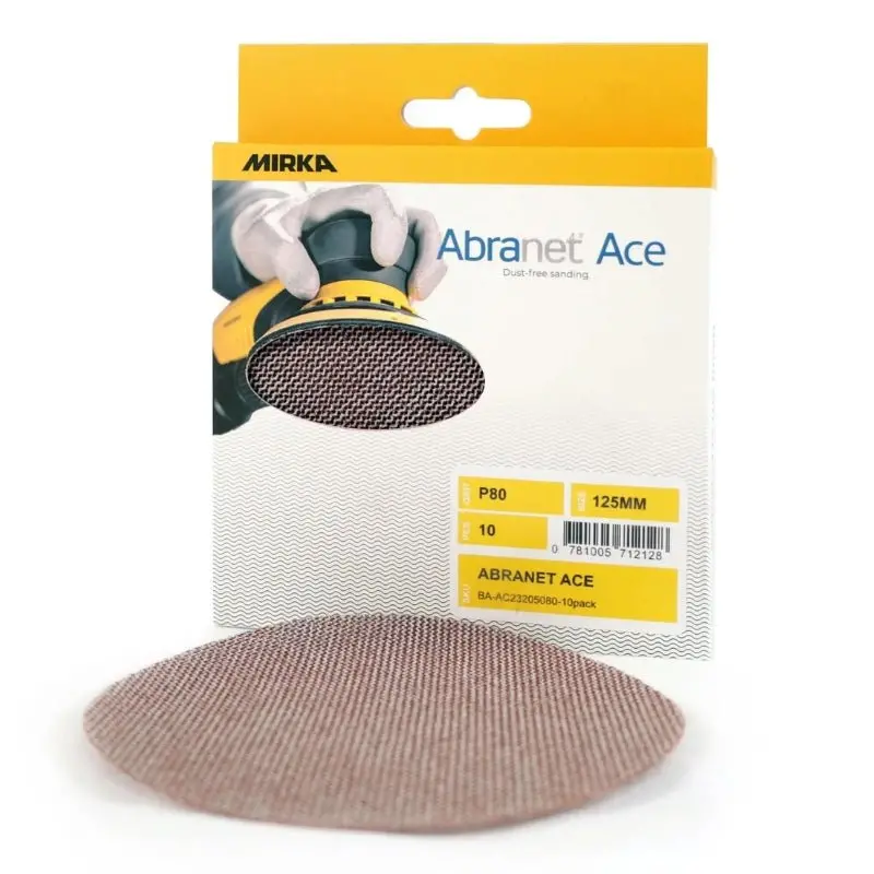 Mirka Abranet Ace 125Mm Ceramic Disc Abrasives 10-Pack 1