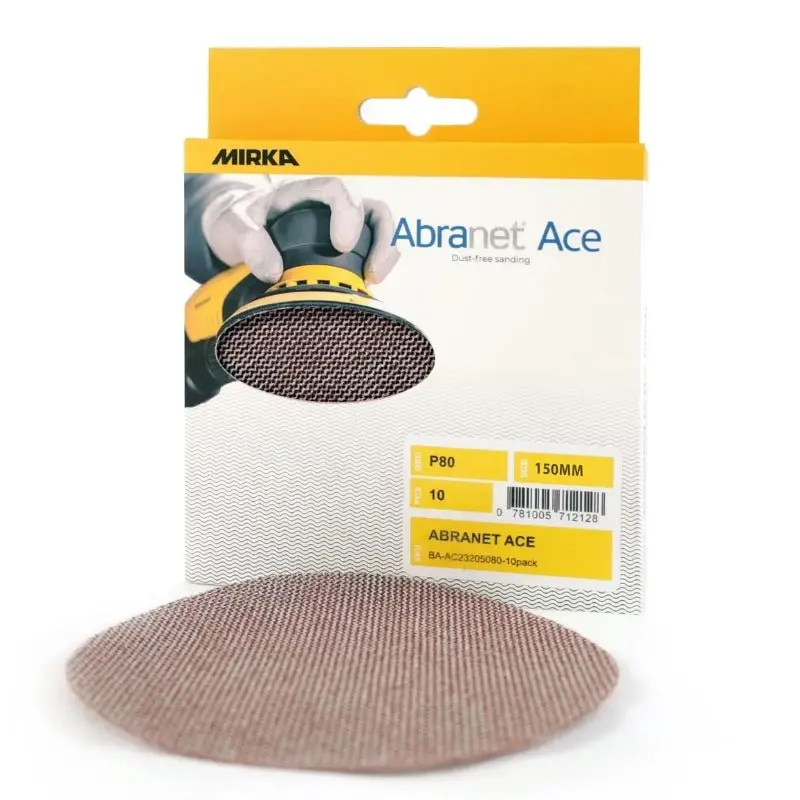 Mirka Abranet Ace 150Mm Ceramic Disc Abrasives 10-Pack 1