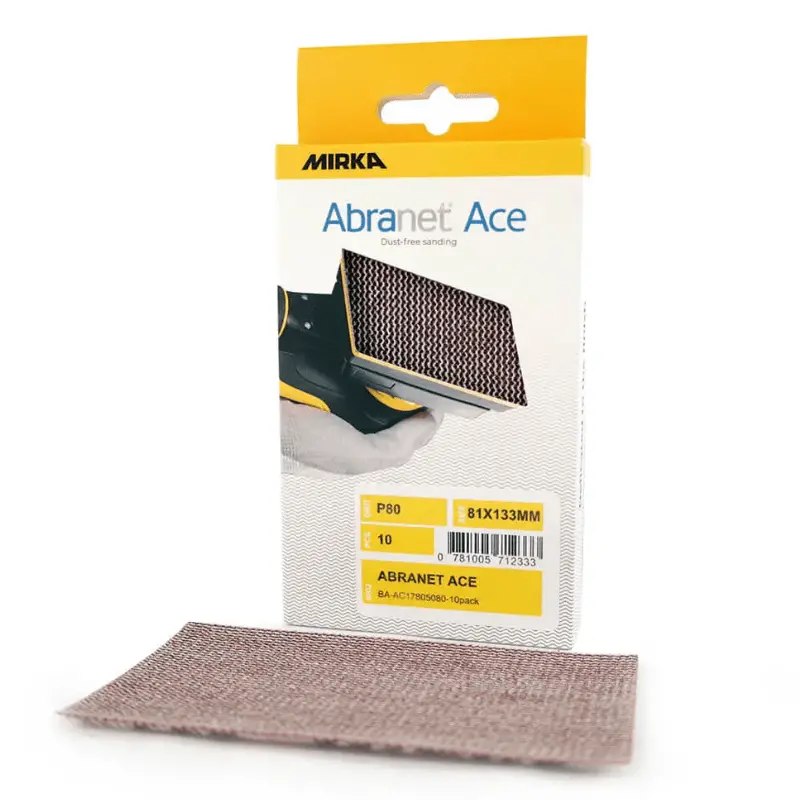 Mirka Abranet Ace Ceramic Abrasive 81Mm X 133Mm 10-Pack 1