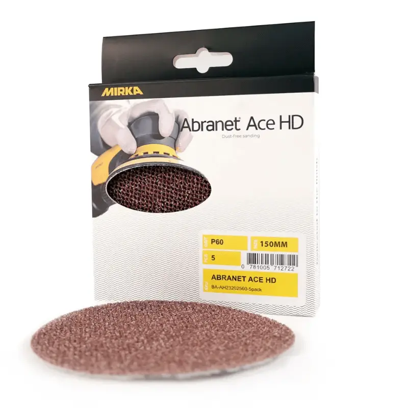 Mirka Abranet Ace Hd Ceramic Abrasive Disc 150Mm 5-Pack 1