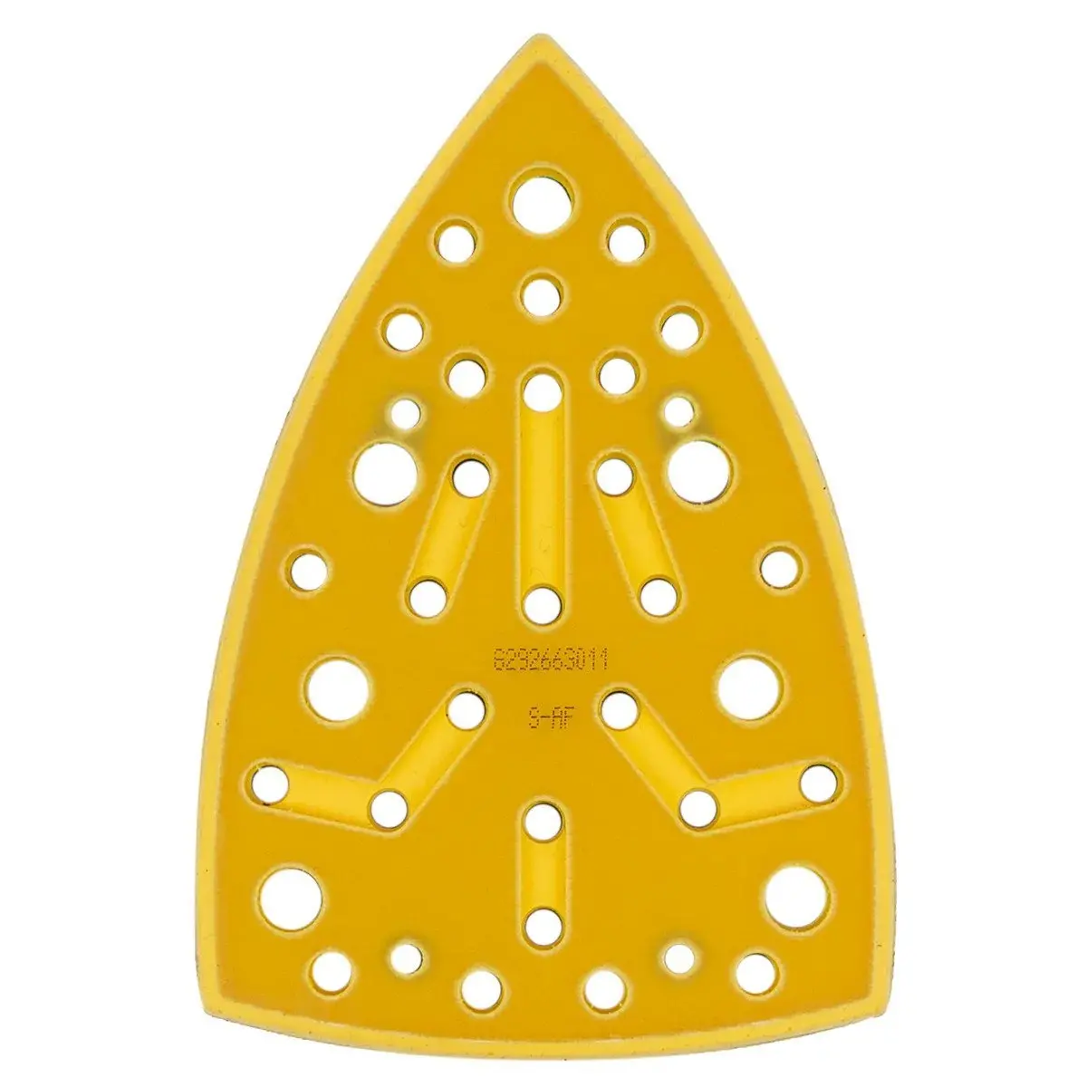 Mirka Deos Delta 32 Holes Medium 100 X 152 X 152Mm Backing Pad 1
