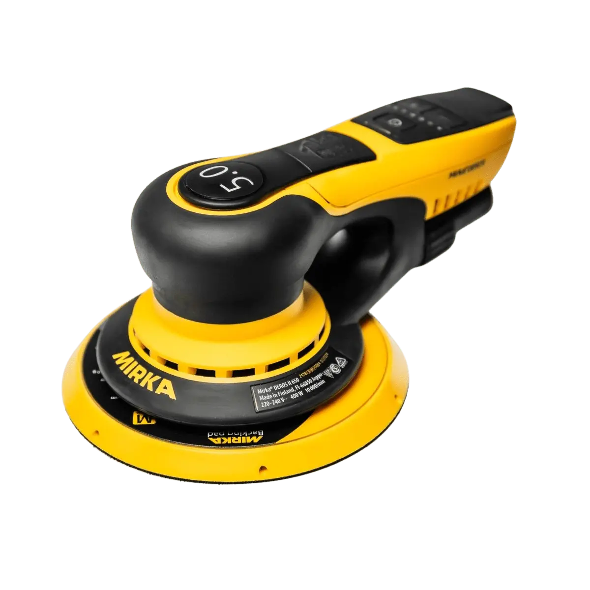 Mirka Deros Ii 650Cv 5.0Mm Orbit 150Mm Dustless Sander 1