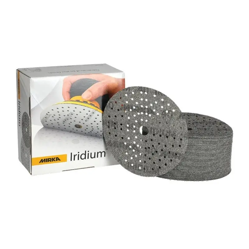 Mirka Iridium 150Mm Premium Paper Disc Abrasives 1