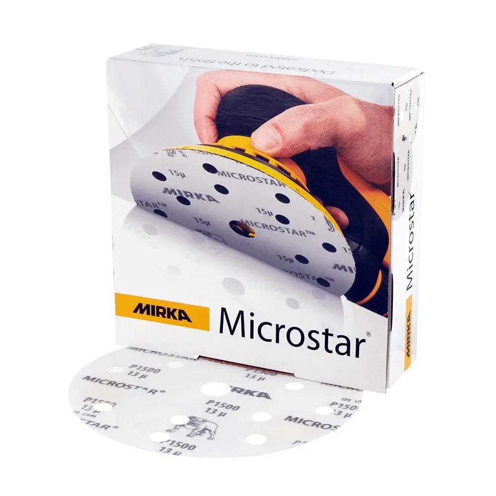 Mirka Microstar 150Mm Disc Film Abrasives 50-Pack 1