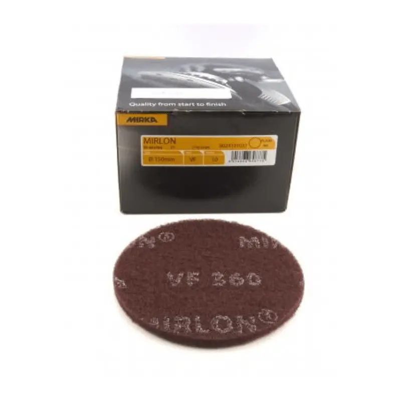 Mirka Mirlon 150Mm Disc Fibre Abrasives 10-Pack 1