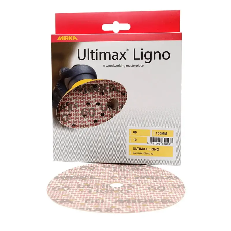 Mirka Ultimax Ligno Disc Abrasive 150Mm 10-Pack 1