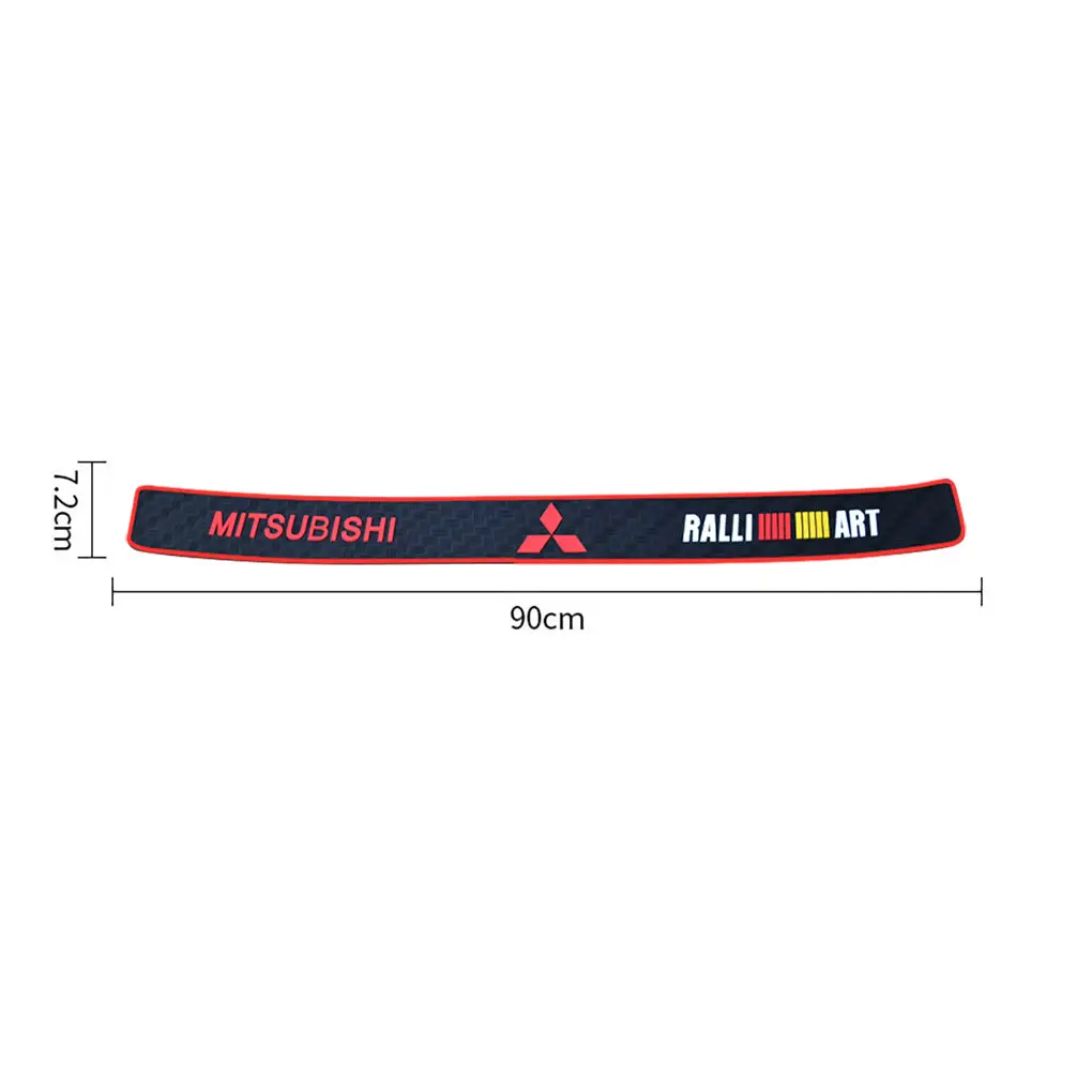 Rear Bumper Rubber Protector Mitsubishi Ralliart 2