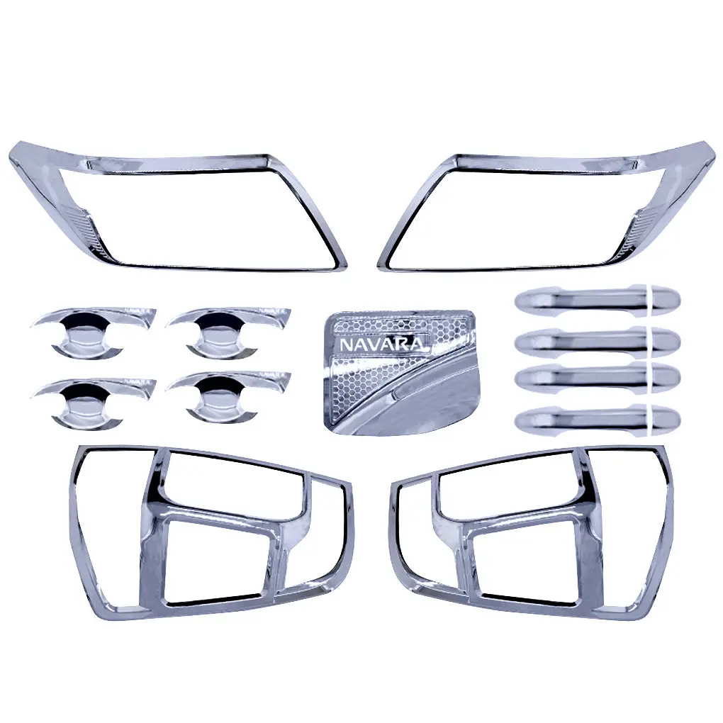 Nissan Navara Np300 2016 - 2018 Combo Set Chrome 1