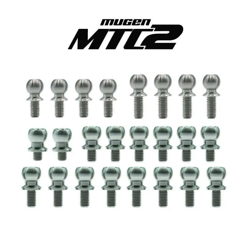 Officina Rc Mugen Bella Vita Titanium Ball Stud Kit. 1
