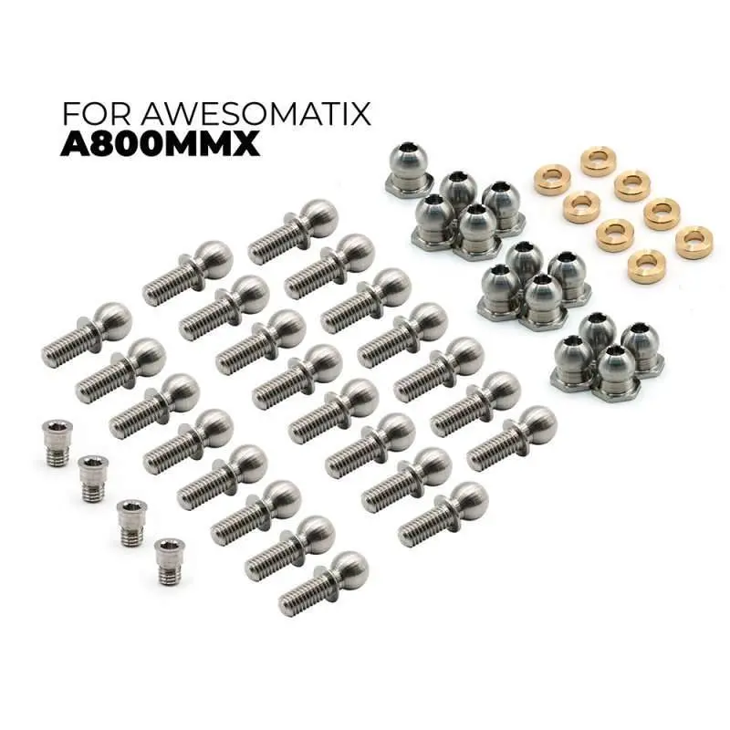 Officina Rc Dream Titanium Kit For Amx 1