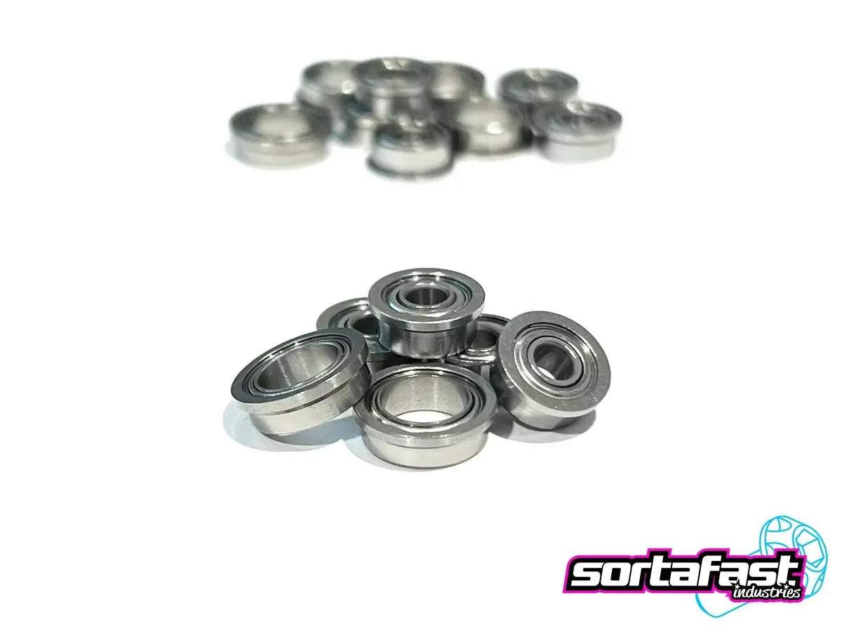 Sortafast Hybrid Ceramic Bearing Set - Pan Car 1/8Th Front Axle (6Pc) 1