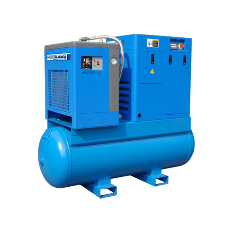 Peerless 10Hp Rotary Screw Compressor 8 Bar 1