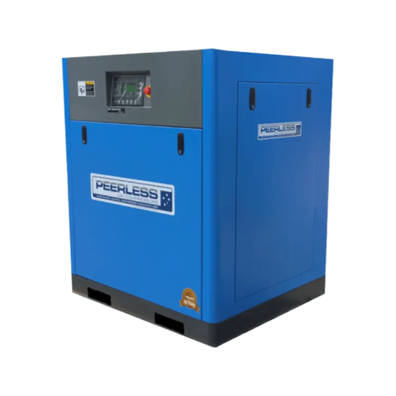 Peerless 40Hp Rotary Screw Compressor 10 Bar Variable Speed 1