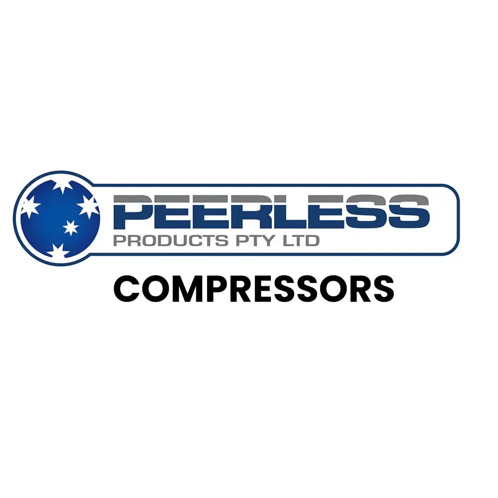Peerless P17 Belt Drive Skid Foot Tank Compressors 1
