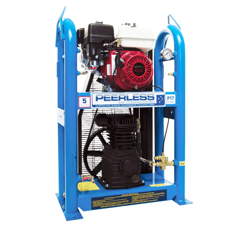Peerless P17 Belt Drive Under & Over Compressors 1
