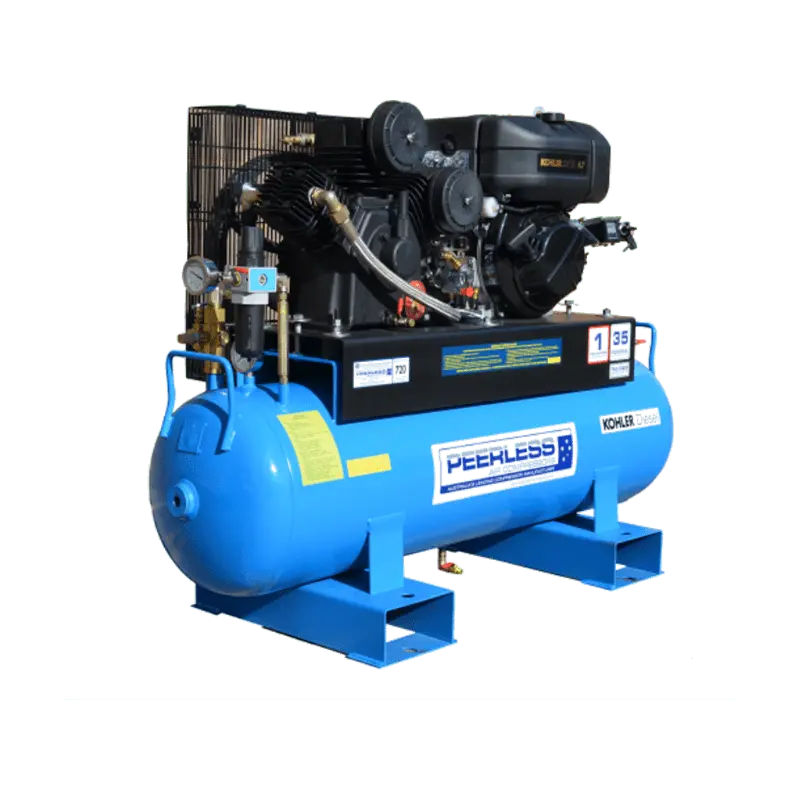 Peerless Php35 Belt Drive Diesel Air Compressors 1