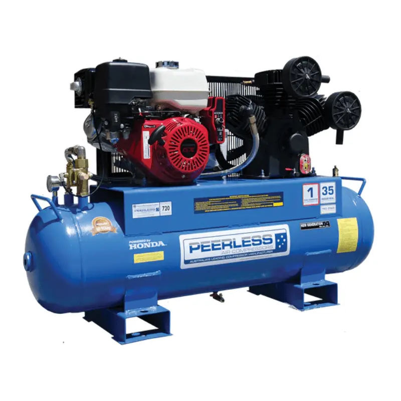 Peerless Php35 Belt Drive Petrol Air Compressor 1