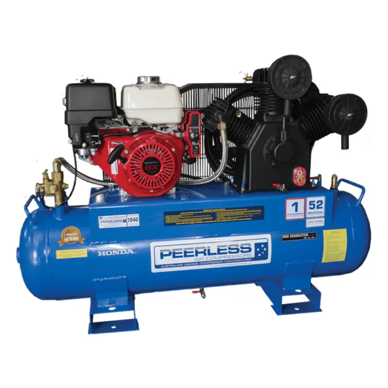 Peerless Php52 Belt Drive Petrol Air Compressors 1