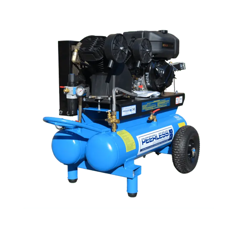 Peerless Pv25 Belt Drive Diesel Air Compressor 1
