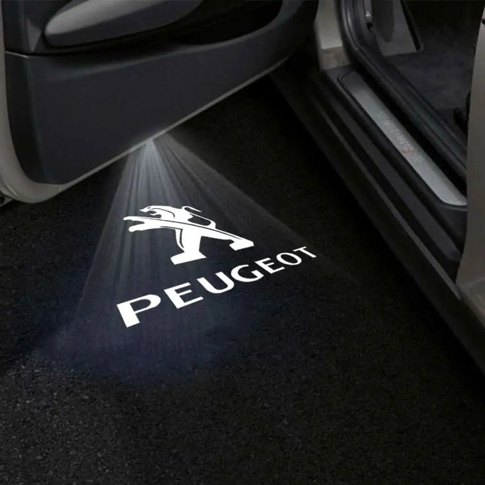 Peugeot 4008 Premium Door Puddle Lights Multiple Designs 2012-2017 1