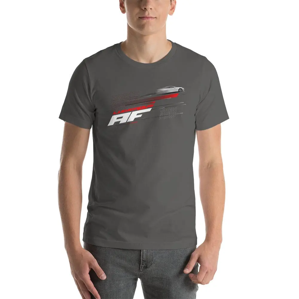 Ludicrous Af Diagonal Design Unisex T-Shirt For Tesla Enthusiasts 5
