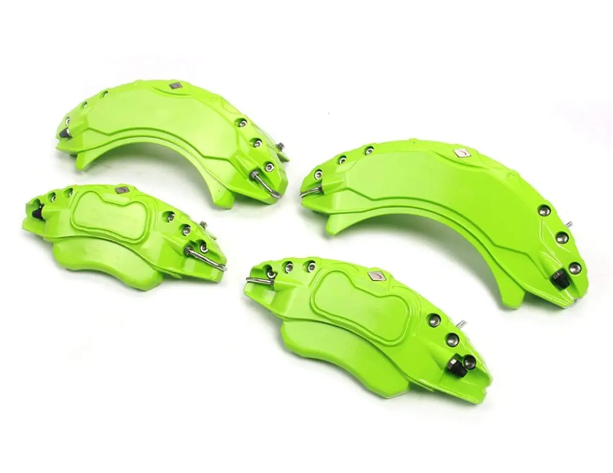 Racing Green Brake Caliper Overlay Covers For Tesla Model 3 2017-2023 1